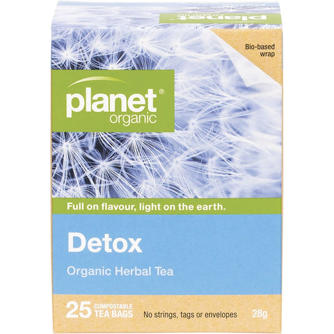 PLANET ORGANIC Herbal Tea Bags Detox 25