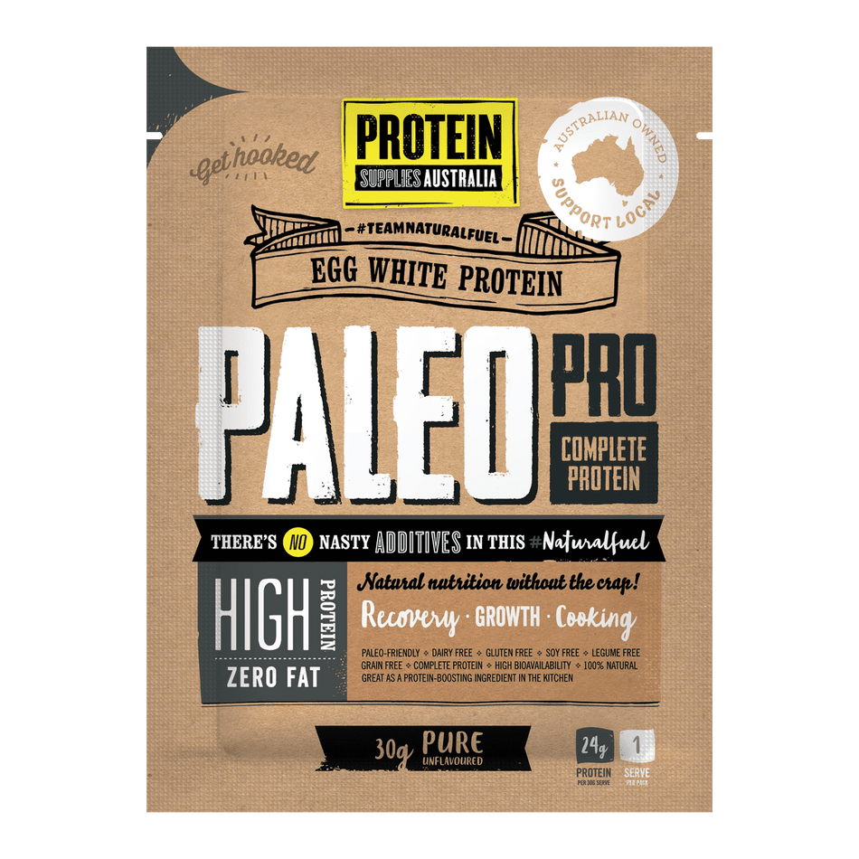 PROTEIN SUPPLIES AUSTRALIA PaleoPro (Egg White Protein) Pure 900g