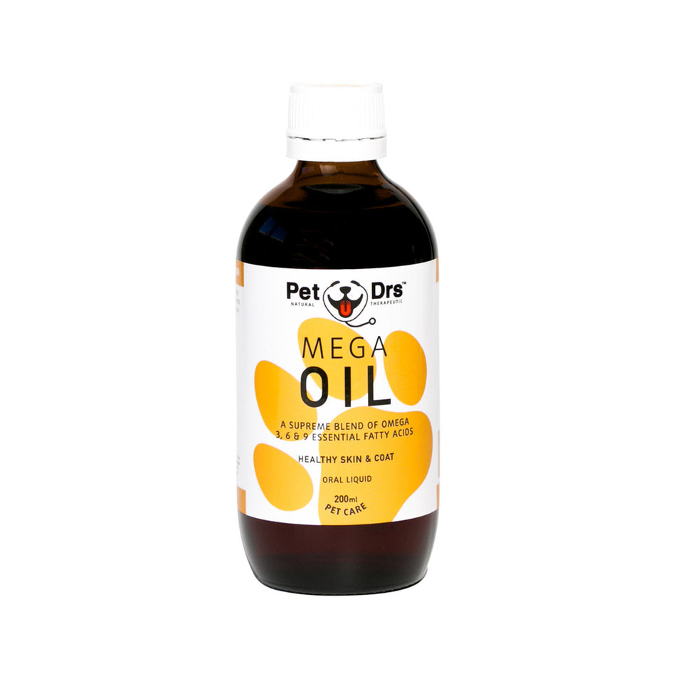 Pet Drs Mega Oil (Omega 3,6 & 9) Oral Liquid 200ml