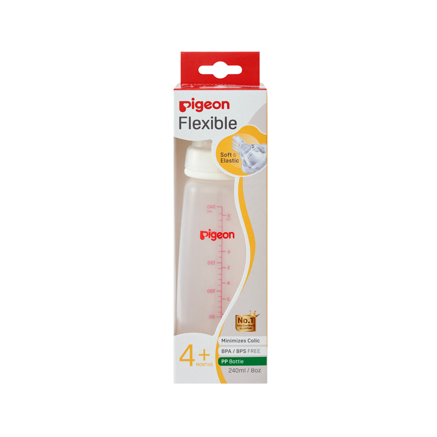 Pigeon PP Standard Neck Bottles 4+ - 240mL