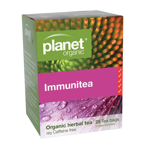 PLANET ORGANIC Herbal Tea Bags Immunitea 25