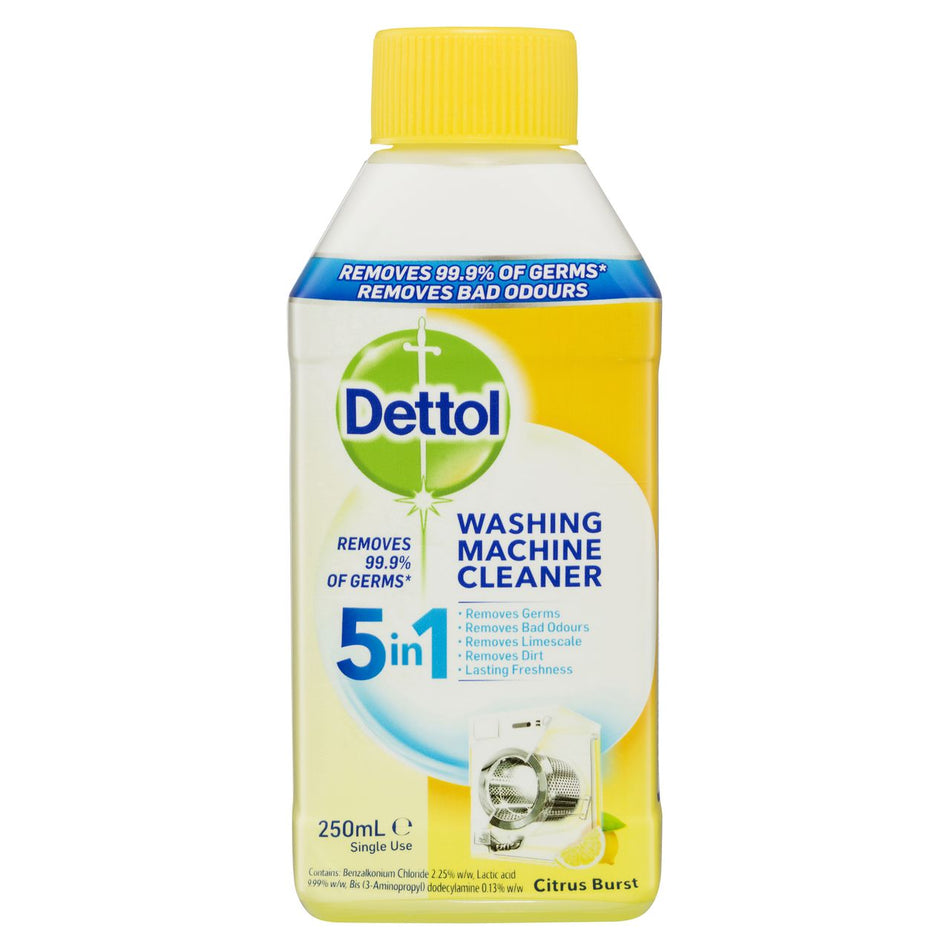 Dettol Antibacterial Washing Machine Cleaner 250ml