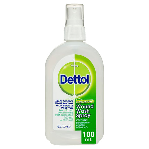 Dettol Antiseptic Wound Wash Spray 100ml