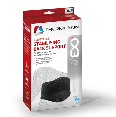 Thermoskin  EXO ADJUSTABLE STABILISING BACK SUPPORT ONE SIZE