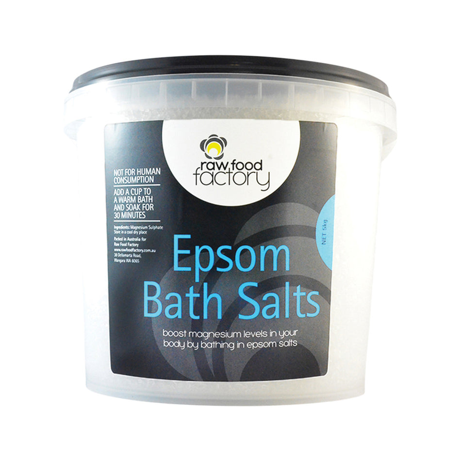 Raw Food Factory Epsom Bath Salts 5kg