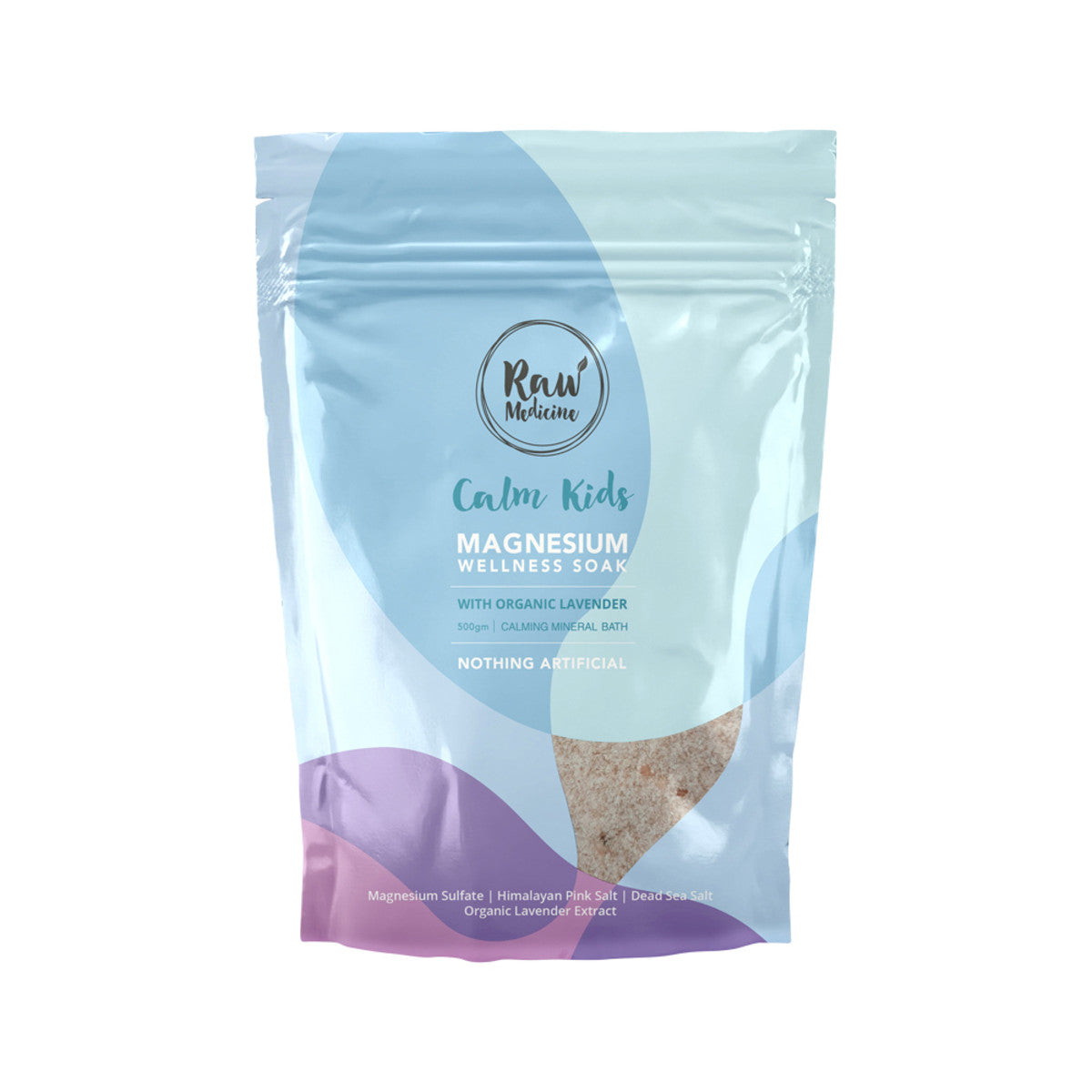 Raw Medicine Magnesium Wellness Soak Calm Kids Calming 500g