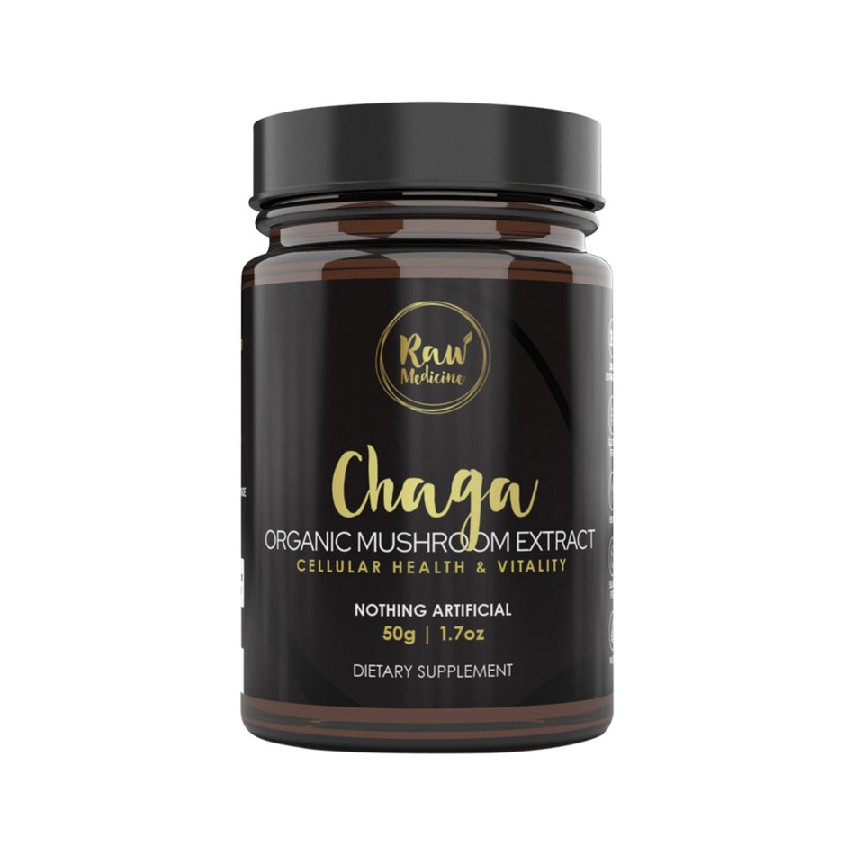 Raw Medicine Organic Mushroom Extract Chaga 50g