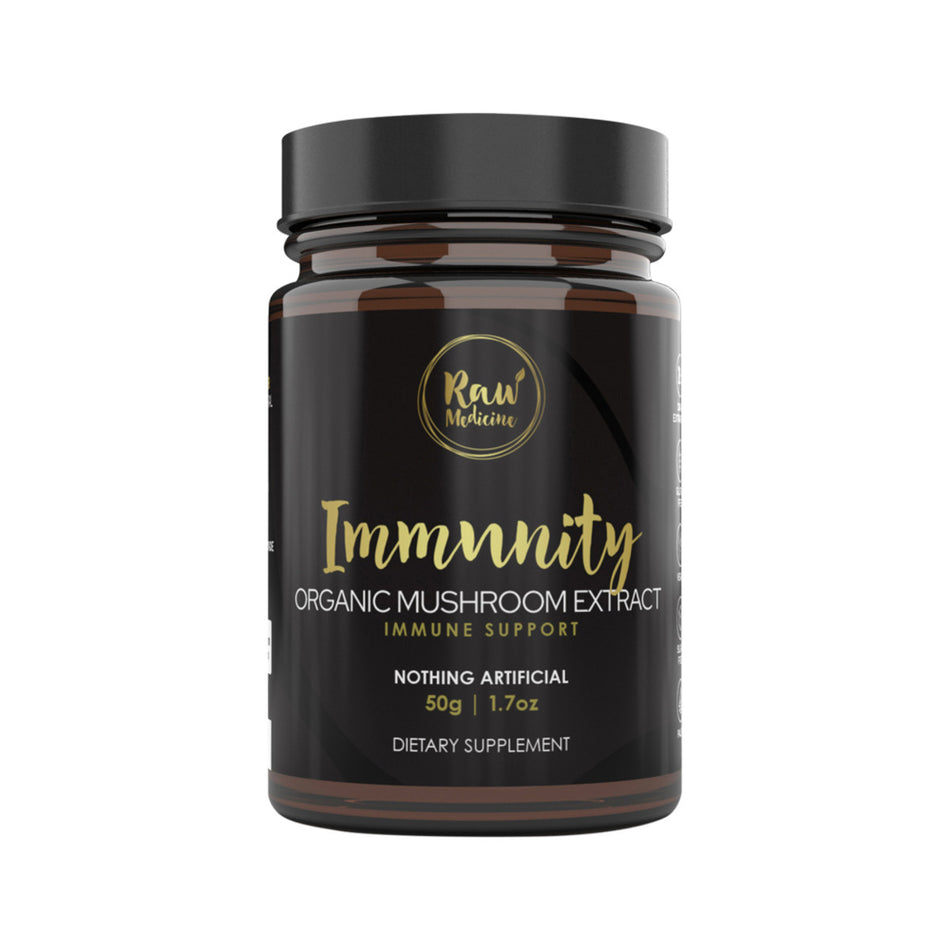 Raw Medicine Organic Mushroom Extract Immunity 50g