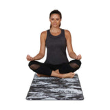 Gaiam Yoga Mat Premium Support 6mm Dark Marble 61cm x 173cm 1
