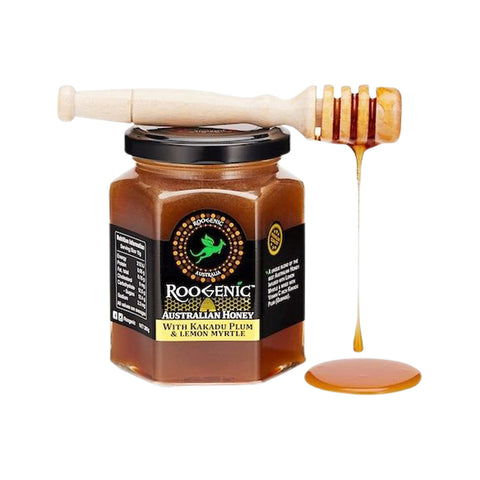 Roogenic Australia Australian Honey with Kakadu Plum & Lemon Myrtle 380g