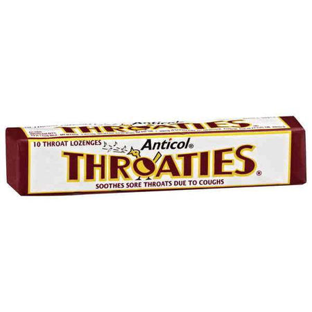 Allens Anticol Throaties Stick 10 Lozenges x 36