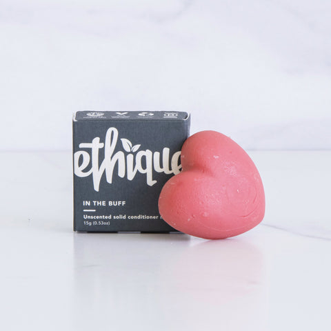 ETHIQUE Solid Conditioner (Mini) In The Buff - Unscented 15g 20PK