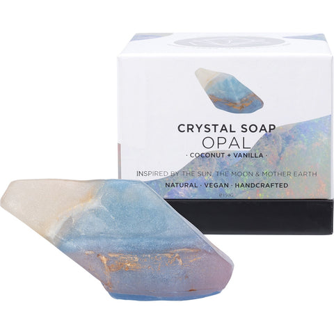 SUMMER SALT BODY Crystal Soap Opal Coconut & Vanilla 150g