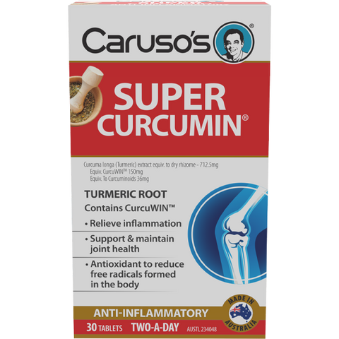 Caruso's Natural Health Super Curcumin Arthritis Relief 30 tablets