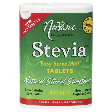 NIRVANA ORGANICS Stevia Mini Tablets 300 Tabs