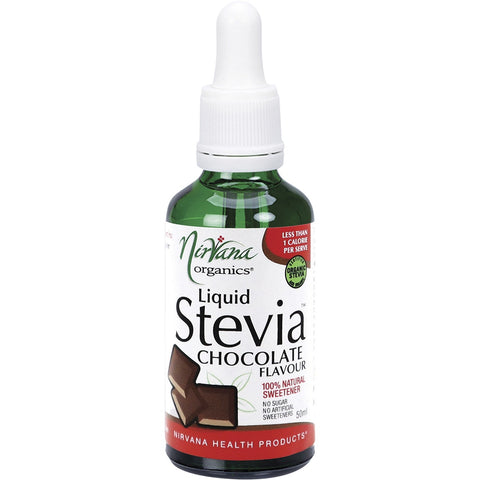 NIRVANA ORGANICS Liquid Stevia Chocolate - 50ml