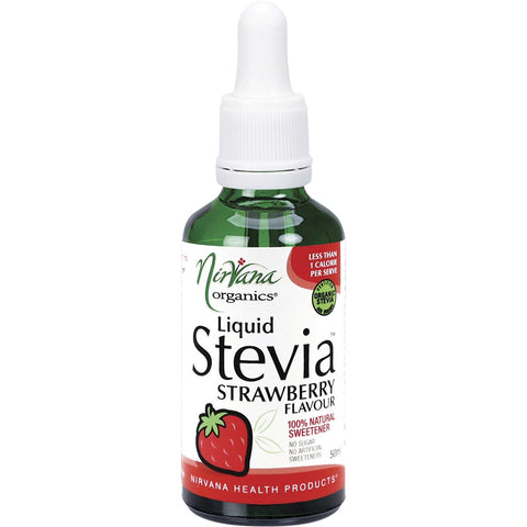 NIRVANA Liquid Stevia Strawberry 50ml