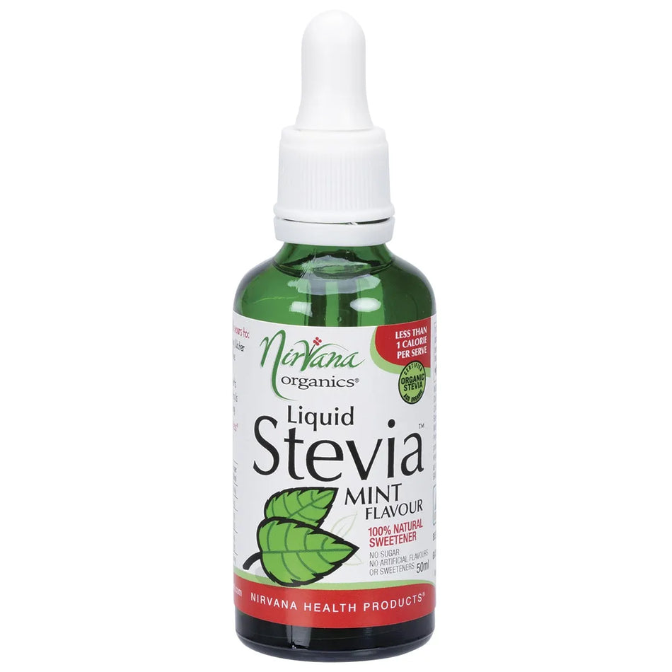 NIRVANA ORGANICS Liquid Stevia Mint 50ml