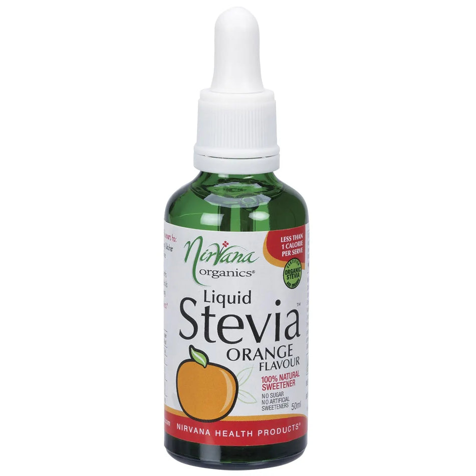 NIRVANA ORGANICS Liquid Stevia Orange 50ml
