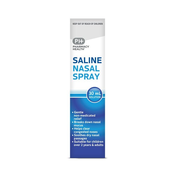 Buy Pharmacy Health SALINE NASAL SPRAY 30ML Online at Cutpricepharmacy