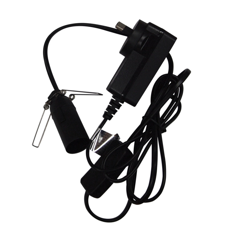 SaltCo Salt Crystal Lamp Cord Black 24v