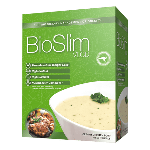 BioSlim VLCD Soup Creamy Chicken 7x55g