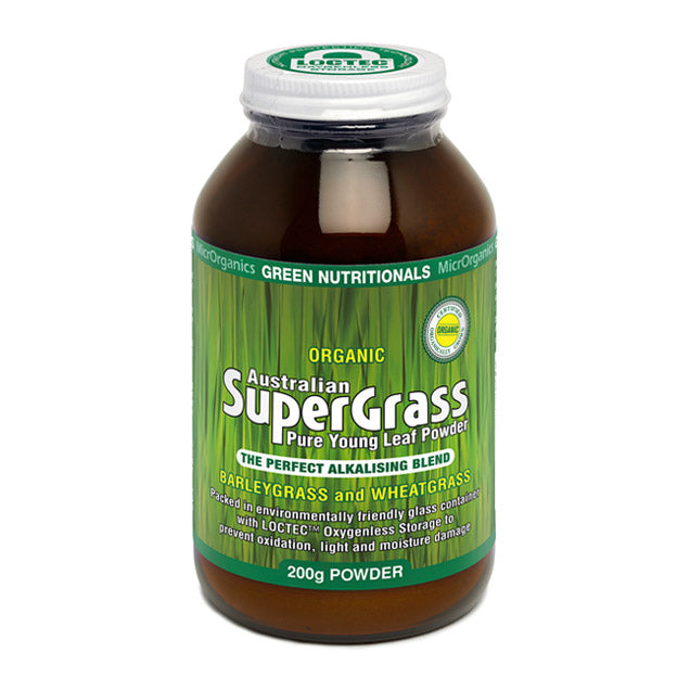 Green Nutritionals Organic Supergrass Powder 200g