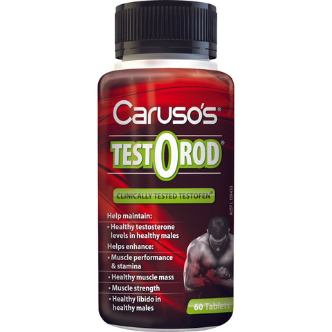 Carusos Natural Health Testorod 60 Tablets