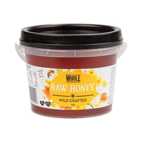 THE WHOLE FOODIES Honey (Wild Crafted) Tub 1kg