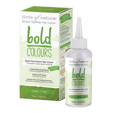 Tints of Nature Bold Colours Semi-Permanent Hair Colour Green 70ml