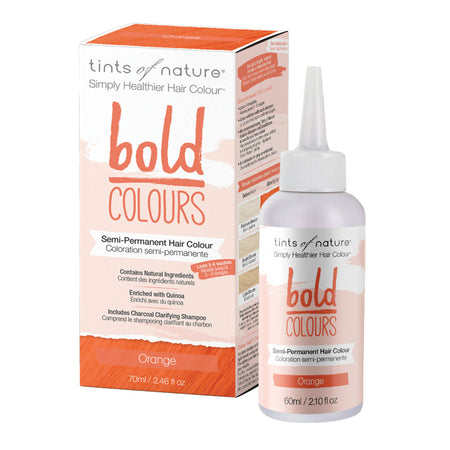 Tints of Nature Bold Colours Semi-Permanent Hair Colour Orange 70ml