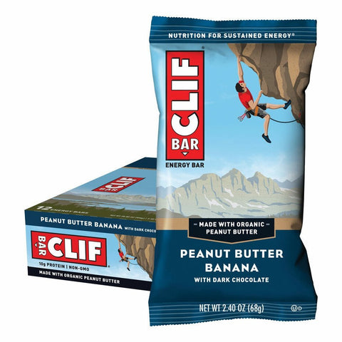 CLIF Energy Bar Peanut Butter Banana 68g 12PK