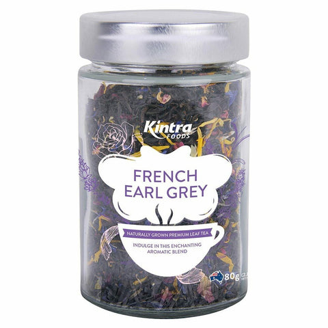 KINTRA FOODS Loose Leaf Tea French Earl Grey 80g