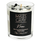 MYLES GRAY Crystal Infused Soy Candle Mini Bulgarian Rose 100g