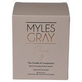 MYLES GRAY Crystal Infused Soy Candle Large Lychee Guava Sorbet 285g