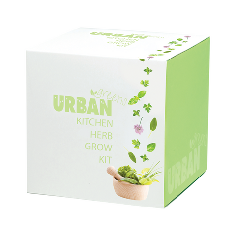 URBAN GREENS Grow Kit Kitchen Herbs - 10x10cm 1