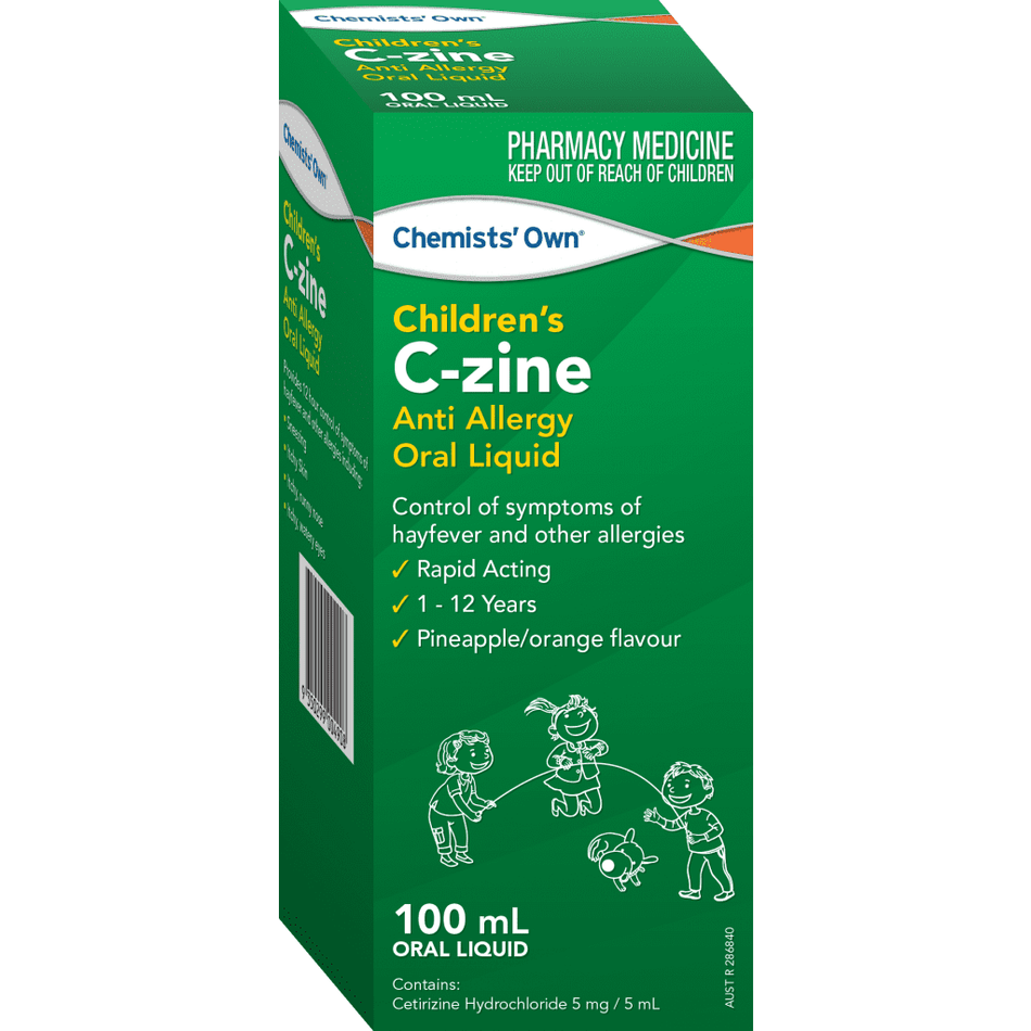Chemists’ Own Children’s C-zine 100ml (Generic of Zyrtec)