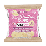 VITAWERX Puff'd Protein Crisps White Choc 10x60g