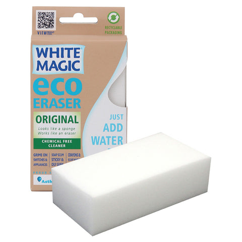 White Magic Eraser Sponge Standard 1Pk (Pack of 8)