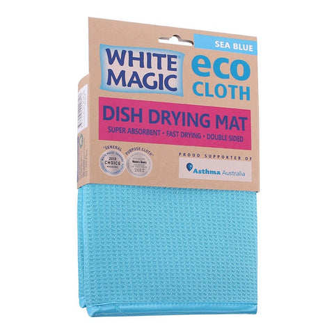 Buy White Magic Drying Mat Sea Blue 1Pk Online at Cutpricepharmacy CutPricePharmacy Cut the price of your medications