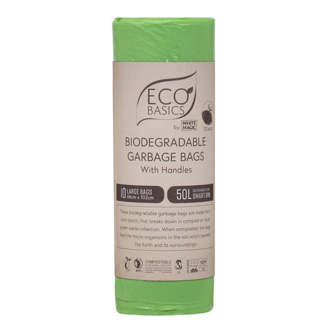 White Magic Eco Basics Bio Garbage Bags Large 66 x 102cm (Pack of 4)