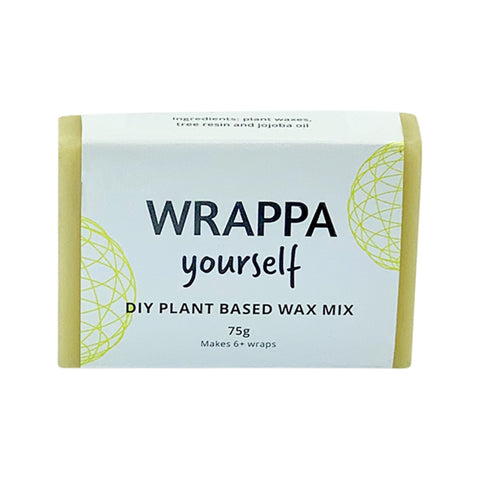 WRAPPA Yourself (DIY Wax Mix) Plant Based (Vegan) 75g (makes 6-10 wraps)
