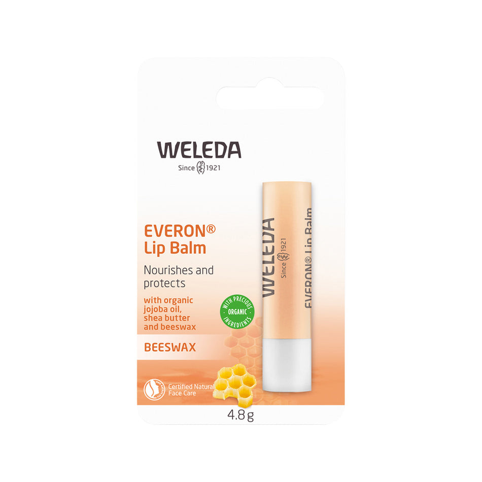 Weleda Organic Lip Balm Everon Beeswax 4.8g