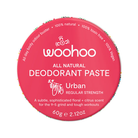 Woohoo Deodorant Paste Urban (Regular Strength) Tin 60g
