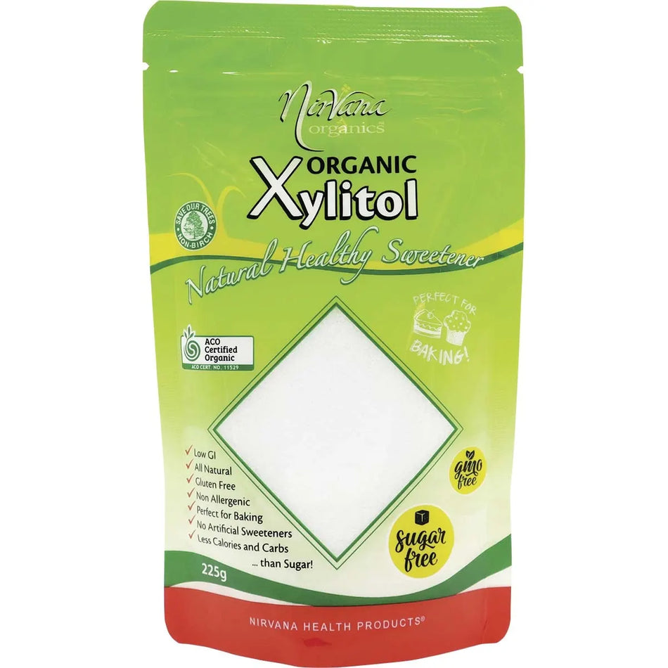 NIRVANA ORGANICS Xylitol Certified Organic 225g