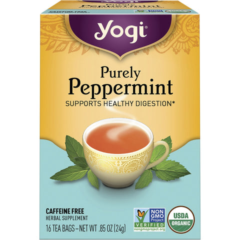 YOGI TEA Herbal Tea Bags Peppermint 16