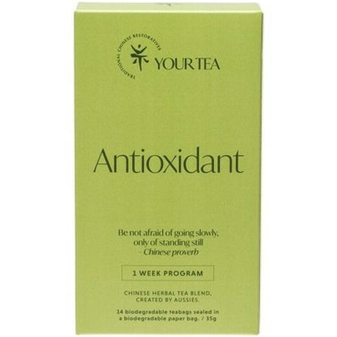 YOUR TEA Chinese Herbal Blend - Tea Bags 1 Week Program - Antioxidant 14