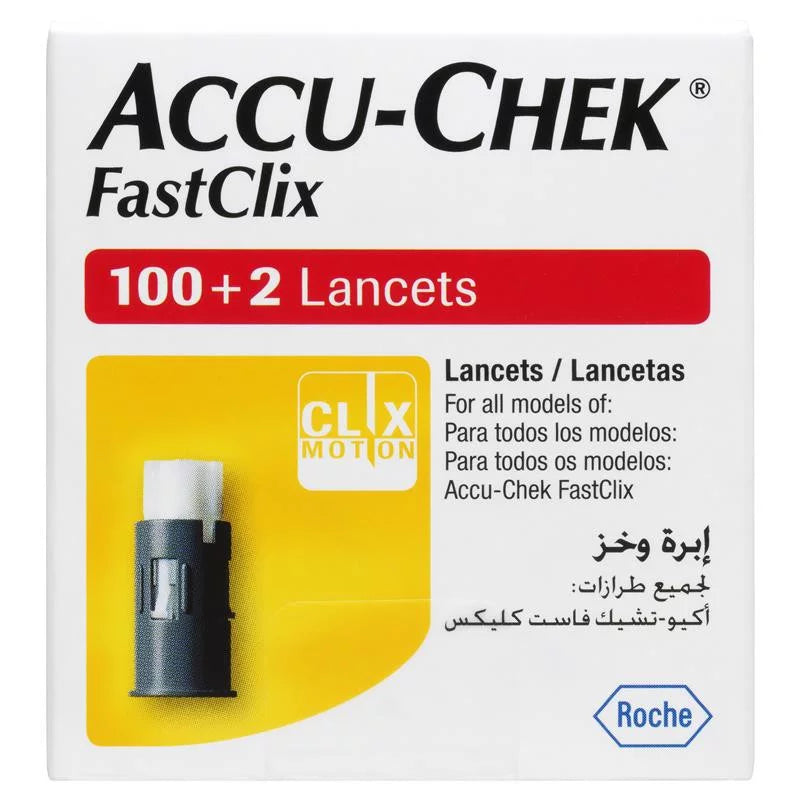 Accu-Chek Fastclix Lancets 102