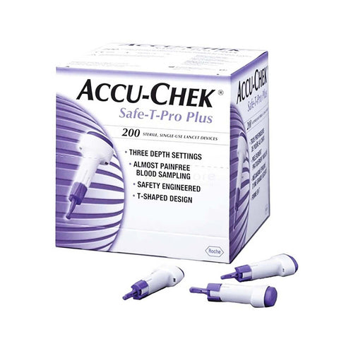 Accu-Chek Safe-T-Pro Plus 200 Lancets