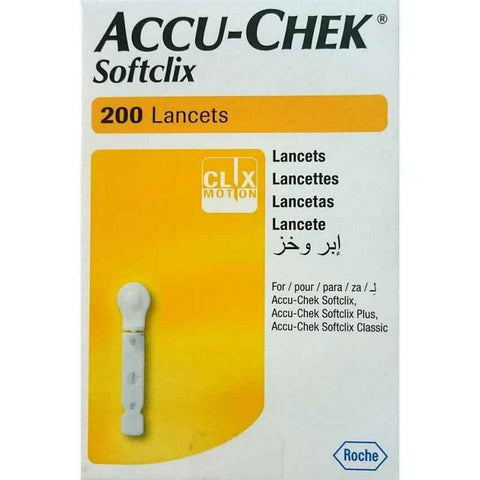 Accu-Chek Softclix Lancets 200